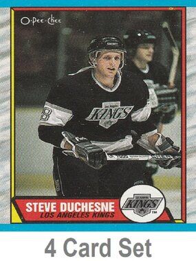 Steve Duchesne Hockey Card Collection